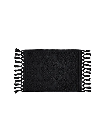 Jean Pierre New York Ricardo Fringe Cotton Bath Rug 27" x 52"