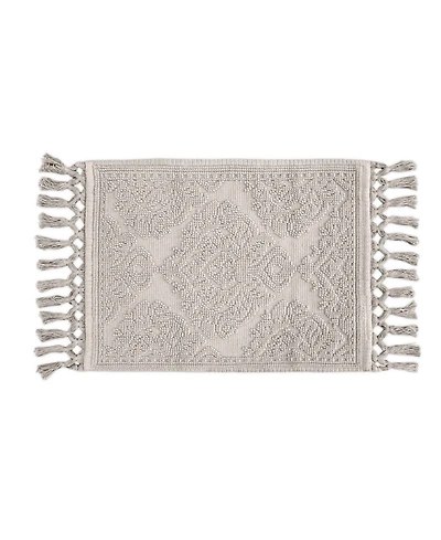Jean Pierre New York Ricardo Fringe Cotton Bath Rug 27" x 52"