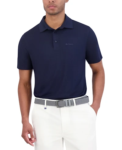 Ben Sherman Solid Tech Pique Sports Fit Polo