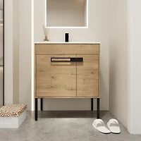 Streamdale 30" Freestanding/Floating Vanity with Sink