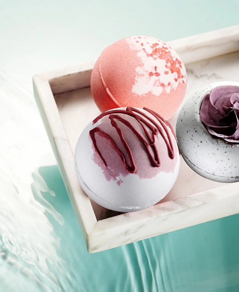 Lovery 3-Pc. Deluxe Bath Bomb Set