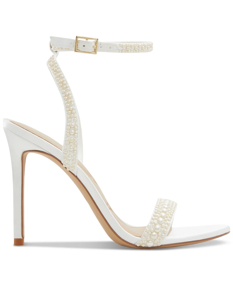 Aldo Women's Perlea Two-Piece Imitation Pearl Dress Sandals