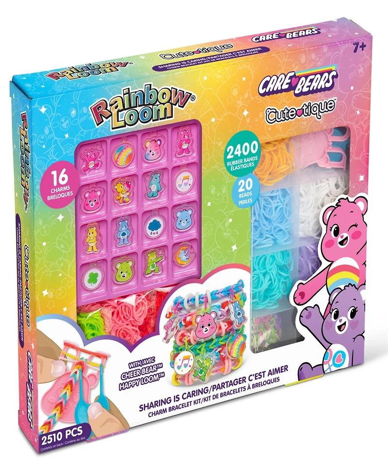 Rainbow Loom Care Bears Cutetique Sharing Is Caring Bracelet Kit