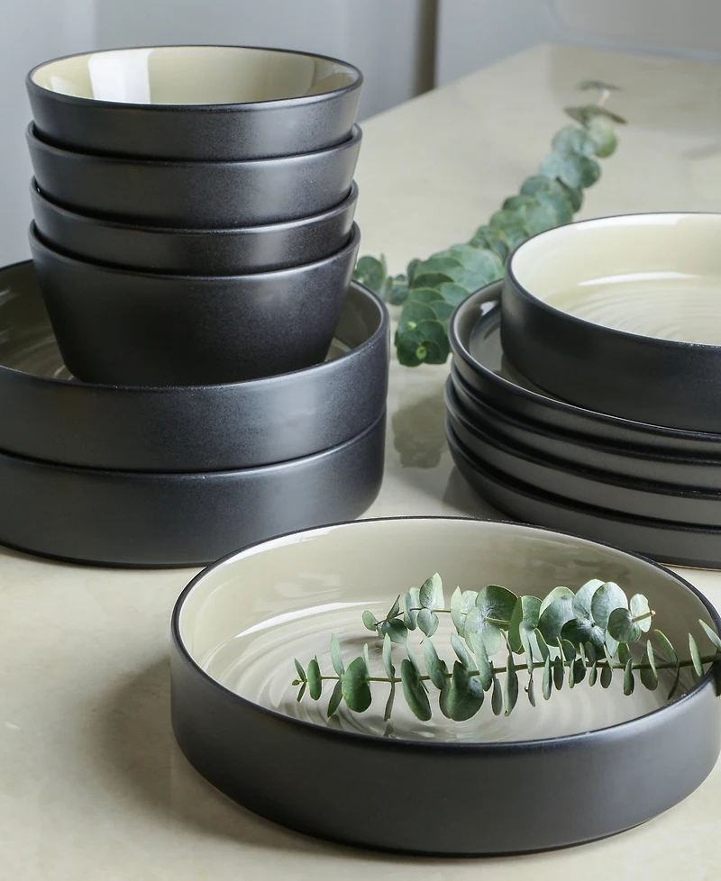 Stone Lain Elica 12 Pc. Dinnerware Set, Service for 4