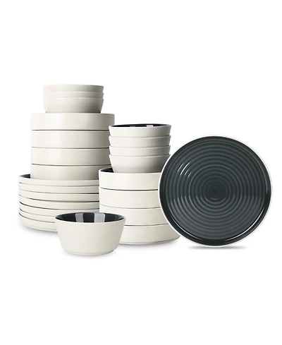 Stone Lain Elica 24 Pc. Dinnerware Set, Service for 8