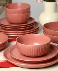 Stone Lain Logan 16 Pc. Dinnerware Set, Service for 4