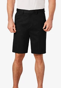 KingSize Big & Tall Wrinkle-Free Expandable Waist Plain Front Shorts