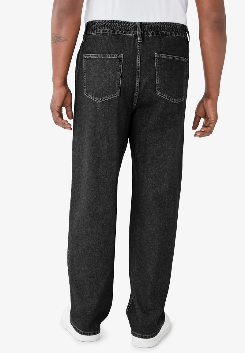 KingSize Big & Tall Loose Fit Comfort Waist Jeans