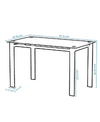 Streamdale 5-Piece Dining Table Set, Dining Table And Chair