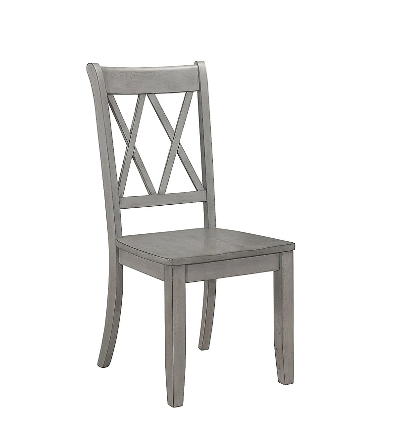 Streamdale Casual Buttermilk Finish Side Chairs - Set of 2