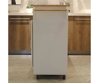 Streamdale Mobile Kitchen Island with Luxury Design