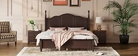 Streamdale White 3-Pc Queen Bed and Nightstands Set