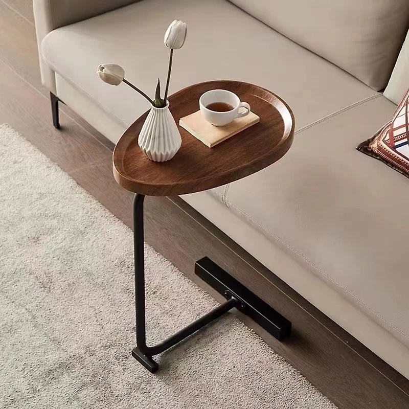 Streamdale Compact C-Shaped Side Table for Small Spaces
