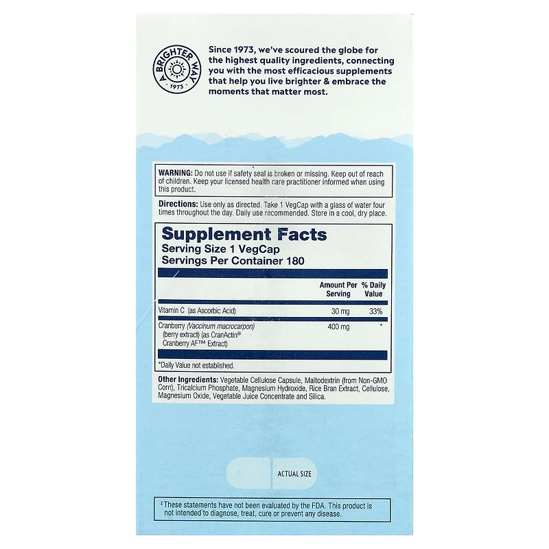 Solaray CranActin Urinary Tract Health