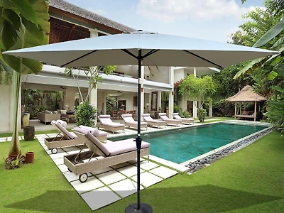 Streamdale Waterproof Patio Umbrella with Tilt and Crank