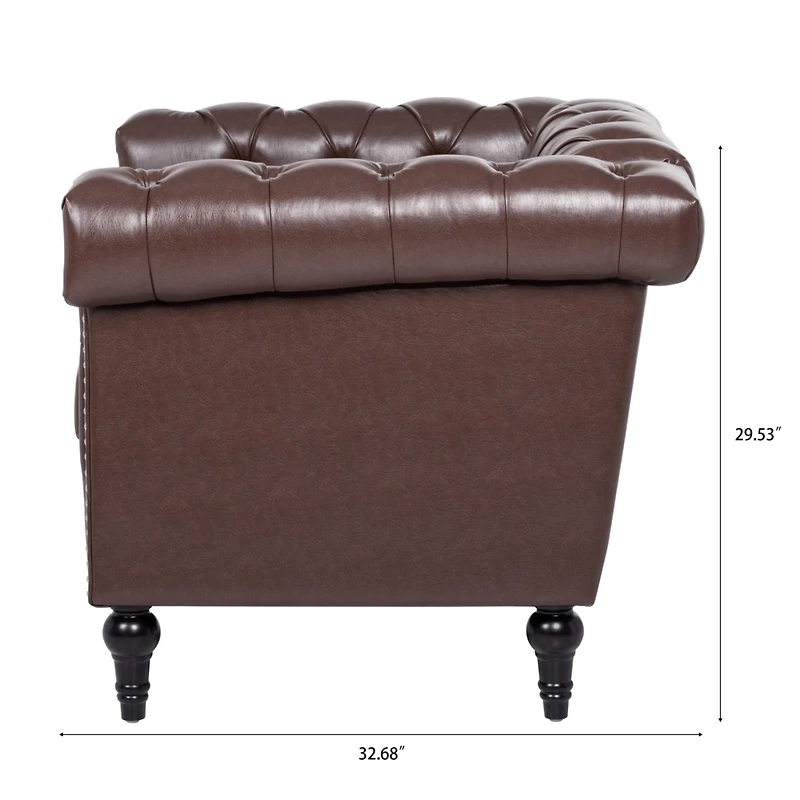 Streamdale Furniture 1 Seater Sofa For Living Room