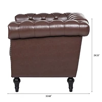 Streamdale Furniture 1 Seater Sofa For Living Room