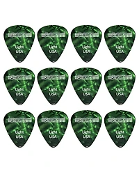 5 Core Guitar Picks 12 Piece Celluloid Light Gauge 0.46mm Pick for Acoustic Electric Bass Guitar Natural Feel Warm Tone Puas Para Guitarra
