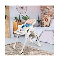 Slickblue Toddler 3-In-1 Convertible Baby High Chair
