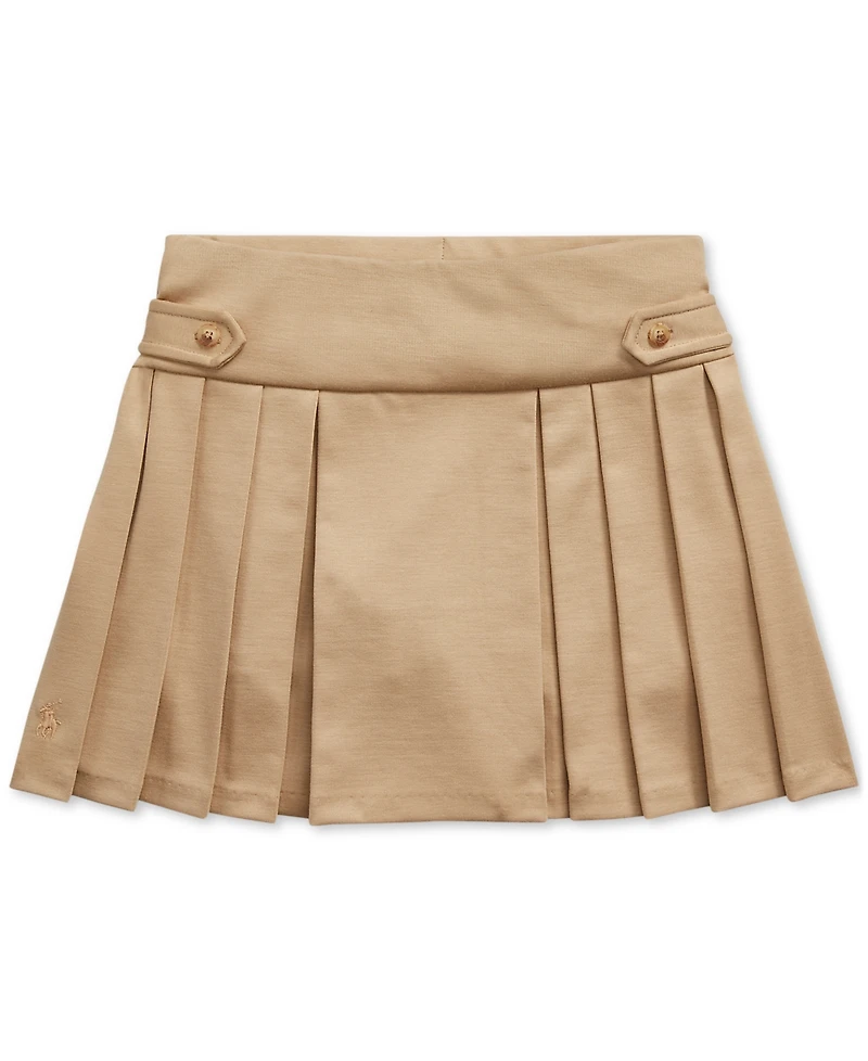 Polo Ralph Lauren Big Girls Pleated Ponte Skort