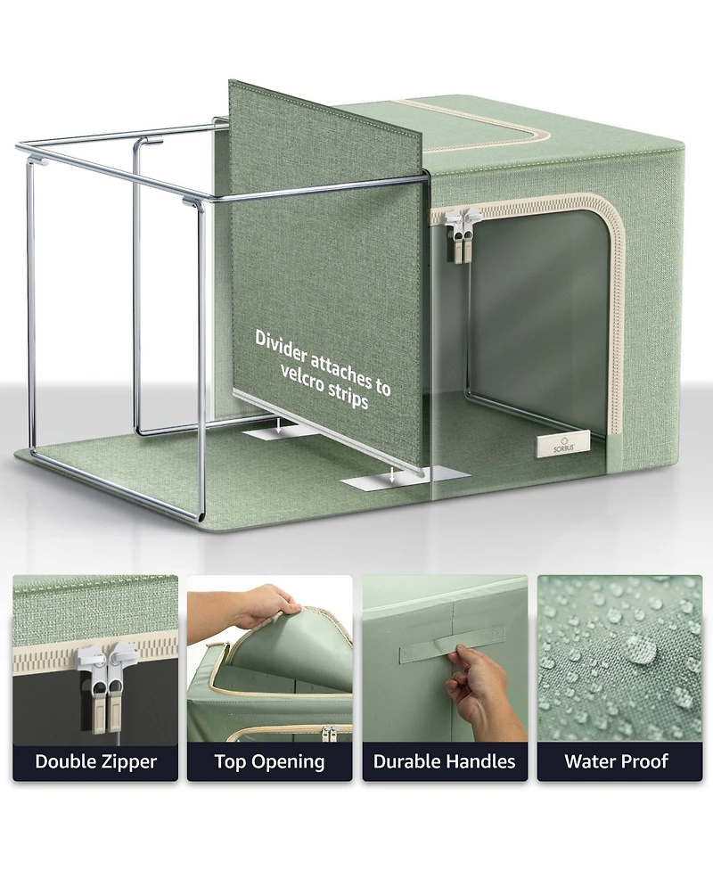 Sorbus Foldable Storage Bag Breathable -Pink