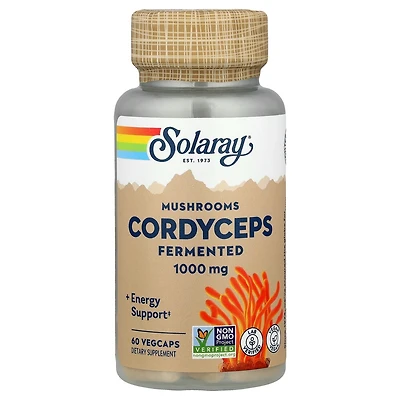 Solaray Cordyceps Fermented Mushrooms