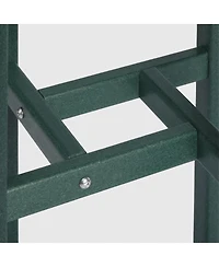 WestinTrends Outdoor Patio Bar Height Table and Stool 4-Piece Dining Set