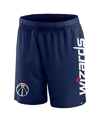 Fanatics Men's Washington Wizards Post Up Mesh Shorts