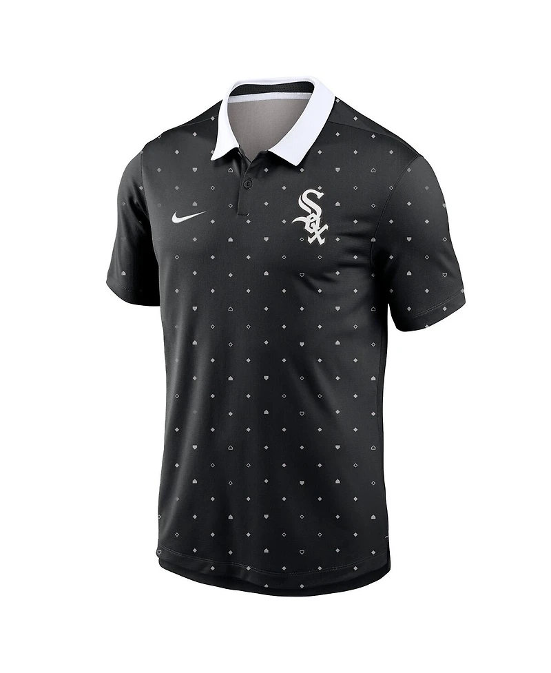 Nike Men's Chicago Sox Legacy Icon Vapor Performance Polo