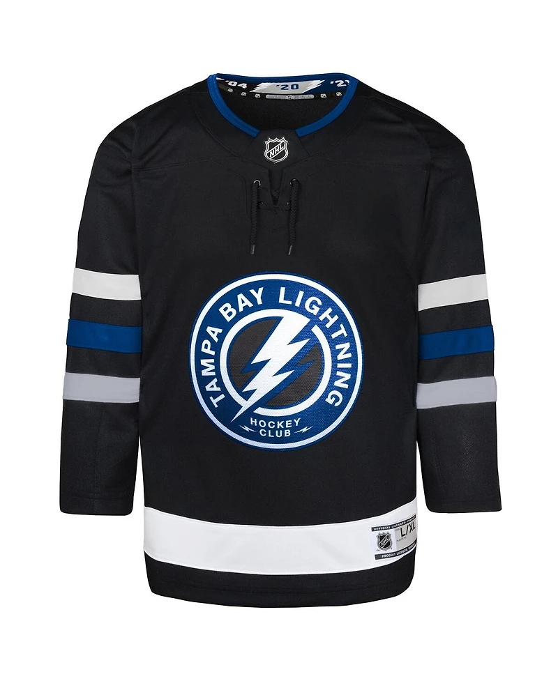 Outerstuff Big Boys and Girls Tampa Bay Lightning Alternate Premier Jersey