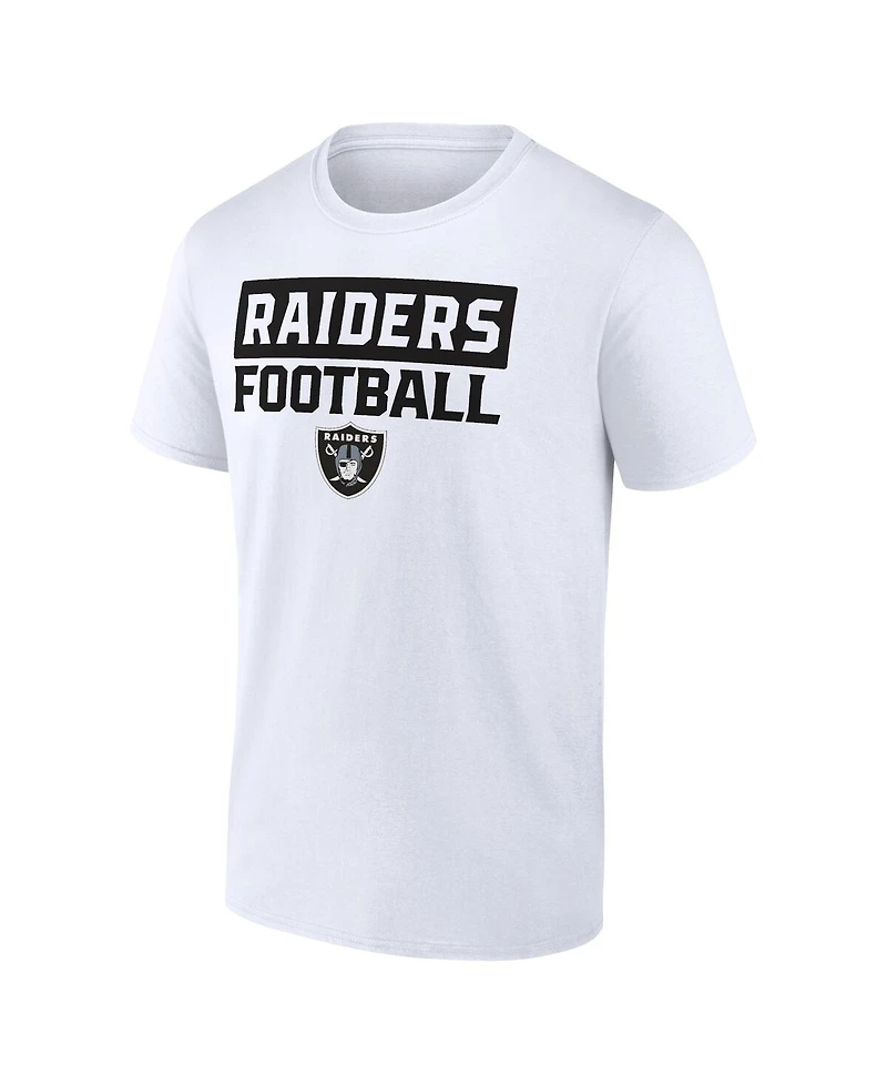 Fanatics Men's Las Vegas Raiders Serve Combo Pack T-Shirt