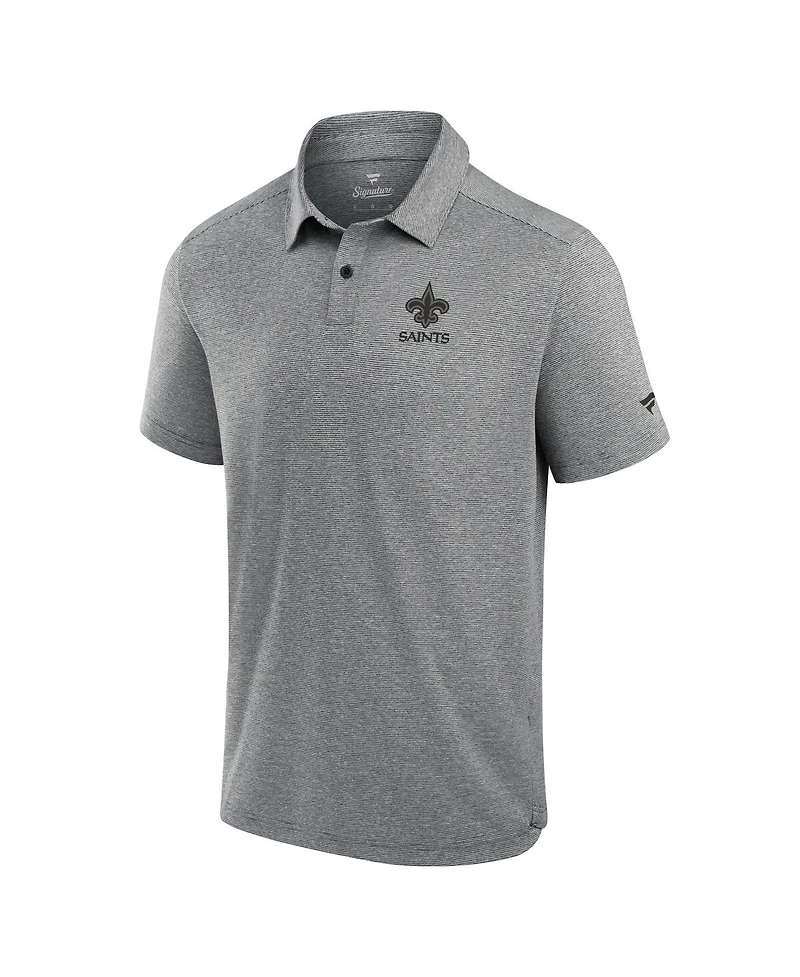 Fanatics Signature Men's New Orleans Saints Front Office Tech Polo Shirt