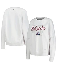 Msx by Michael Strahan Women's Colorado Avalanche Millie Raglan Pullover Sweatshirt
