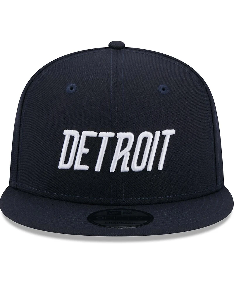 New Era Men's Navy Detroit Tigers 2024 City Connect 9FIFTY Snapback Hat