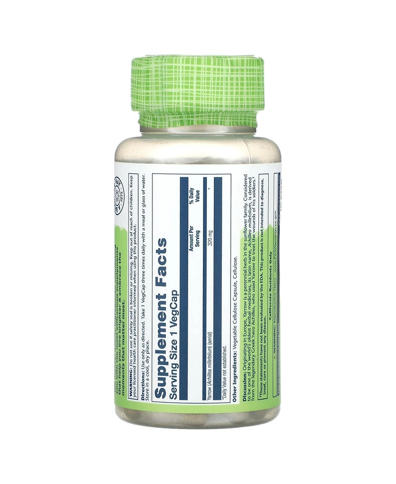 Solaray True Herbs Yarrow 320 mg