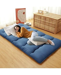 Caromio Twin Size Futon Mattress Floor Mattress Pad Portable Dorm Sleeping Pad, 39"x 80"