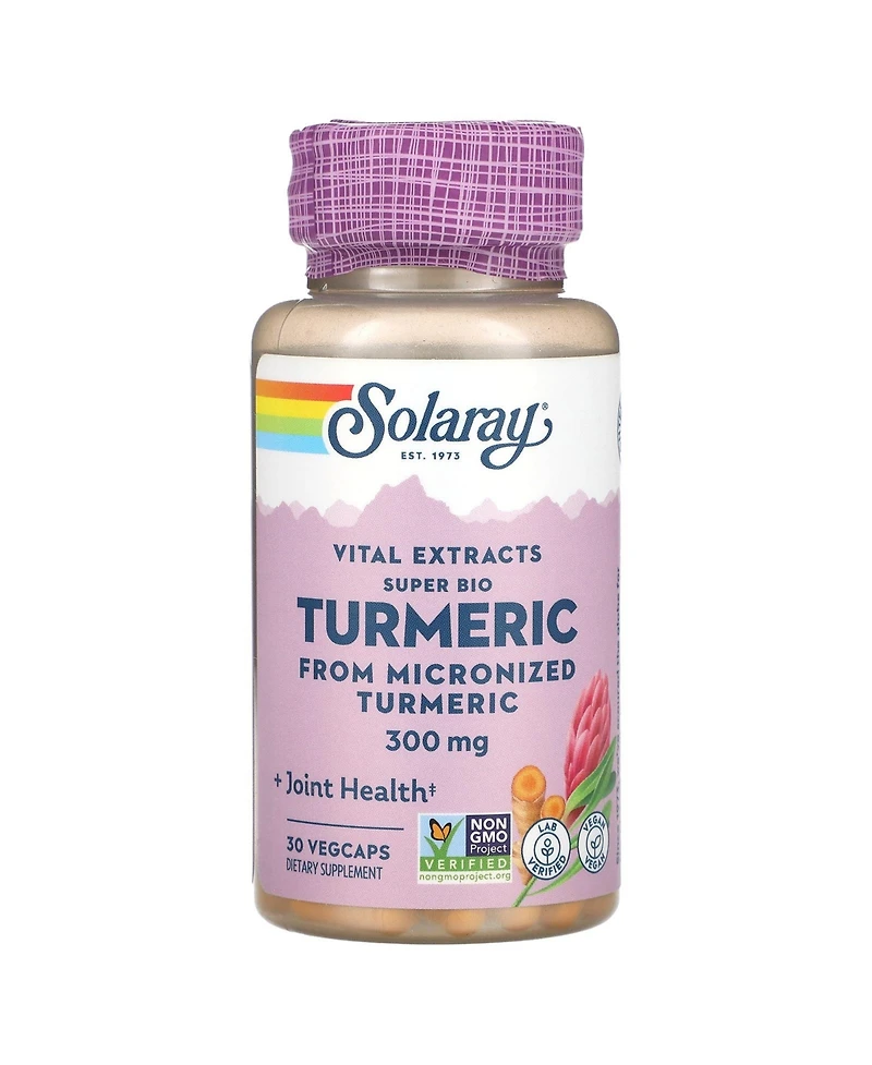 Solaray Vital Extracts Super Bio Turmeric 300 mg