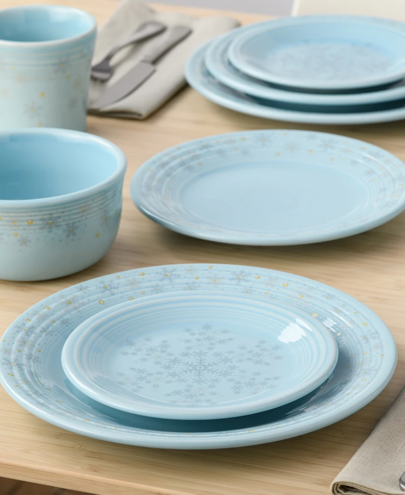 Fiesta Sky Snowflake Classic Salad Plate, Exclusively at Macy's