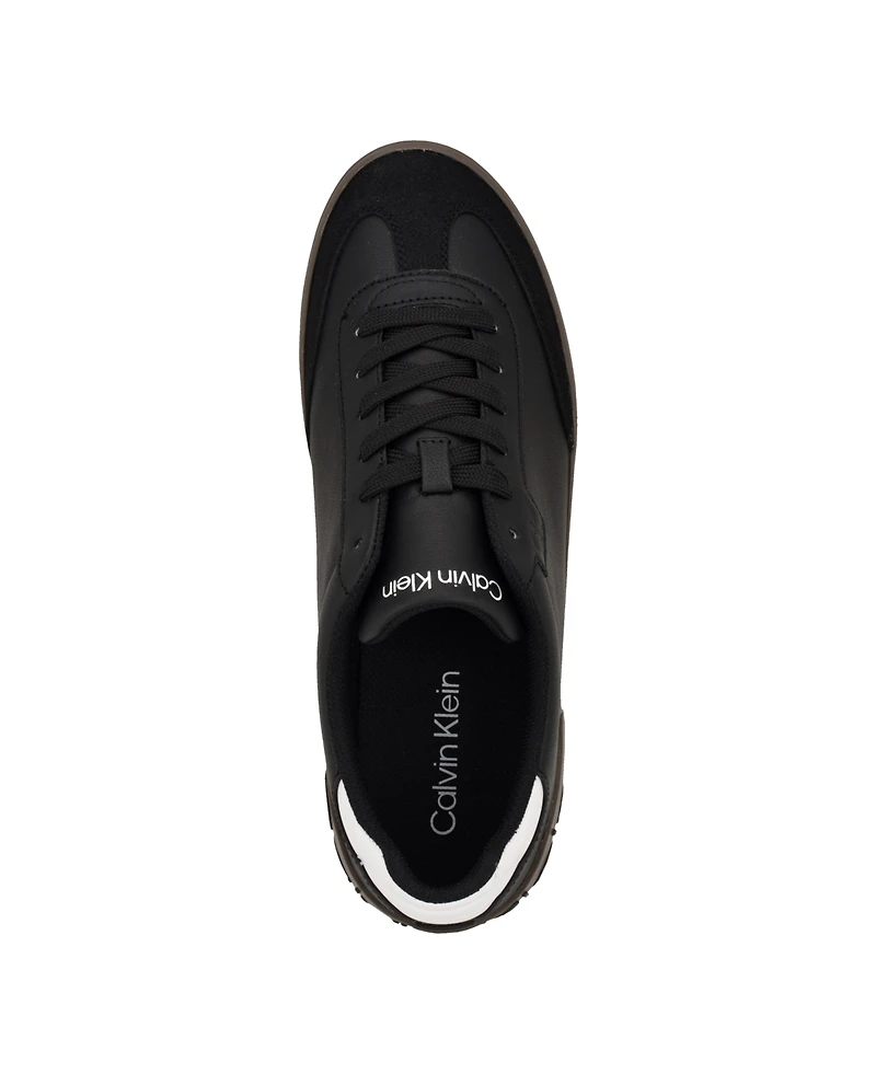 Calvin Klein Men's Romal Lace-Up Casual Sneakers