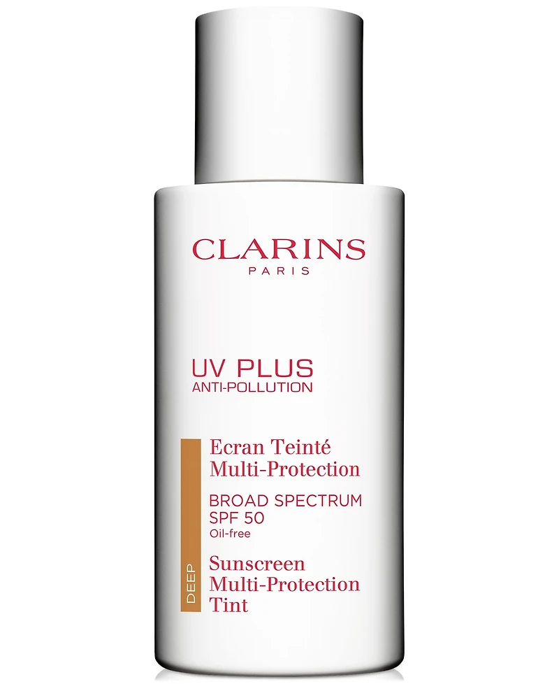 Clarins Uv Plus Anti-Pollution Tinted Face Sunscreen Spf 50