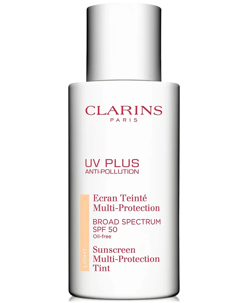 Clarins Uv Plus Anti-Pollution Tinted Face Sunscreen Spf 50