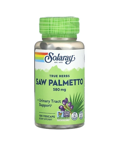 Solaray True Herbs Saw Palmetto 580 mg