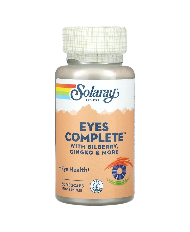 Solaray Eyes Complete With Bilberry Gingko & More