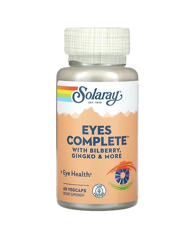 Solaray Eyes Complete With Bilberry Gingko & More