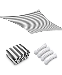 Yescom 23x20 Ft 95% Uv Block Hdpe Rectangle Sun Shade Sail Canopy Outdoor Patio Pool