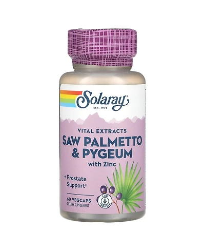 Solaray Vital Extracts Saw Palmetto & Pygeum with Zinc
