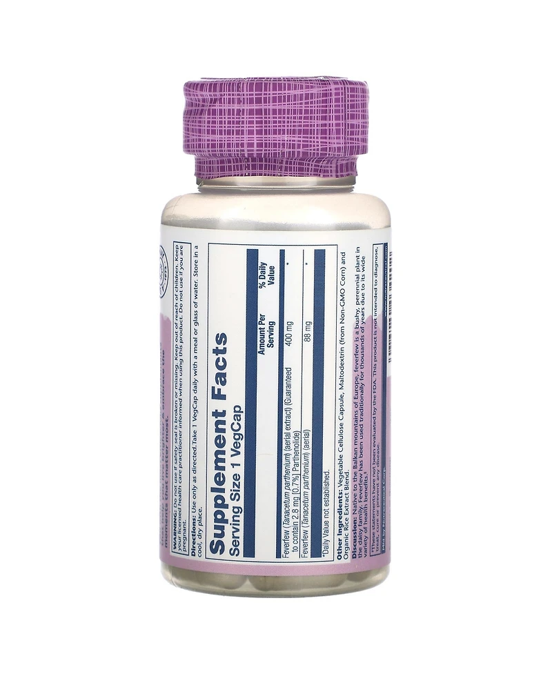Solaray Vital Extracts Feverfew