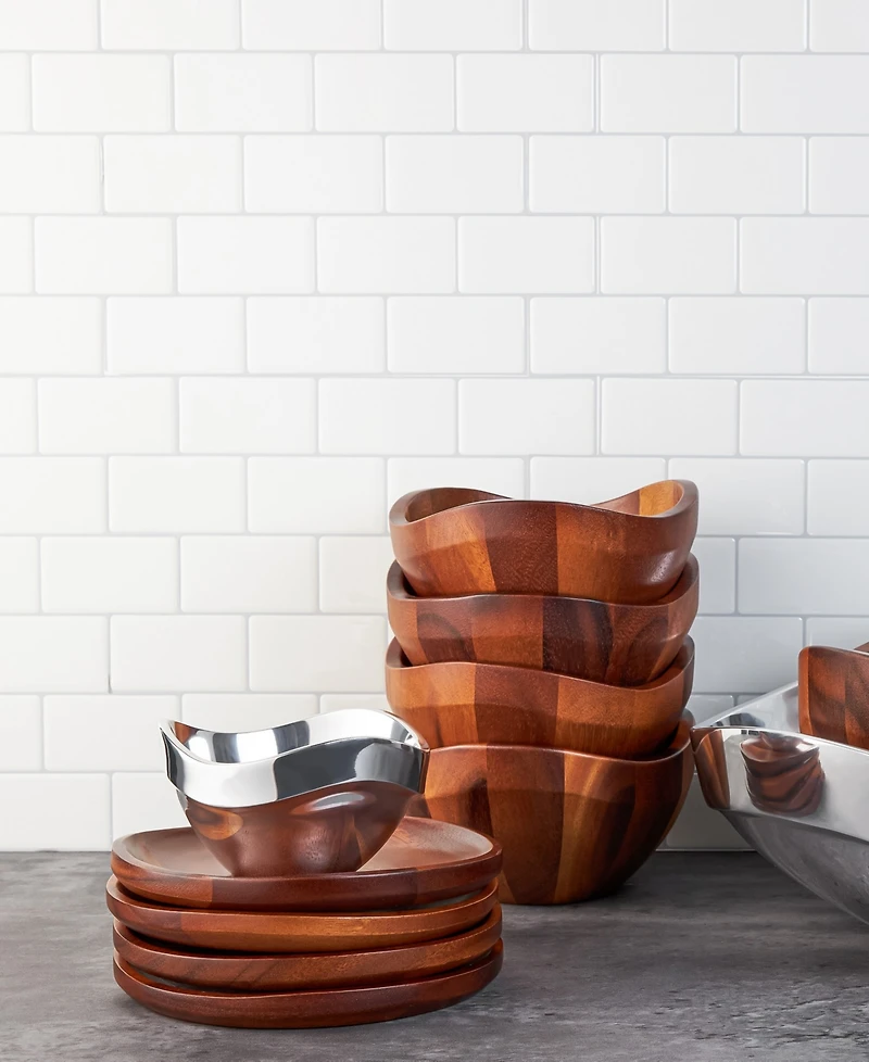 Nambe Billow Nut Bowl