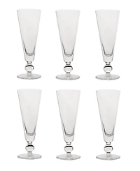 Costa Nova Champagne Flutes, Set of 6