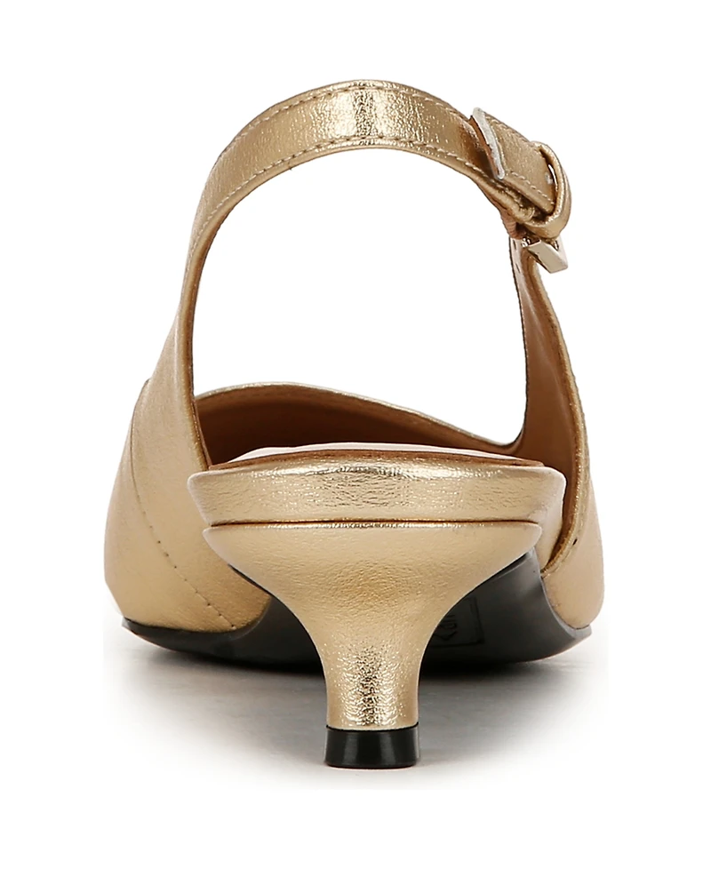 Naturalizer Gazing Kitten Heel Slingbacks